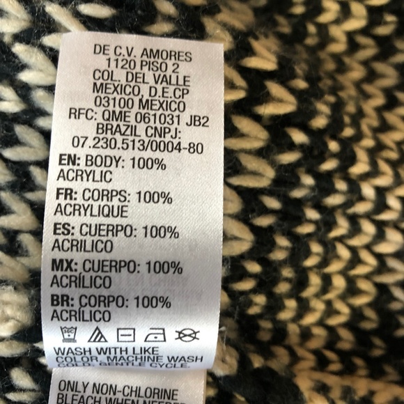 Roxy | Chunky Aztec Tribal Cardigan Sweater - Picture 7 of 7